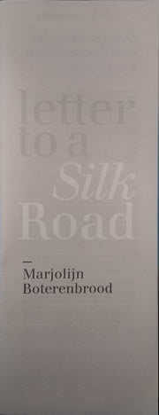 Letter To A Silk Road