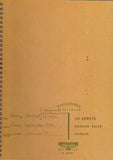 Notebooks I-II-III