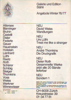 Angebote Winter 76/77