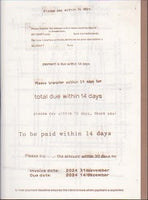 Please Pay Within 14 Days
