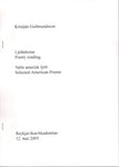 Valin Amerísk Ljóð Selected American Poems