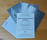Envelope with 4 invitation postcards, Weserburg Bremen 1999