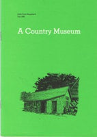 Little Critic Pamphlet No.8  A Country Museum