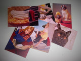 Postcard Set  Craving Snacks And Dogs