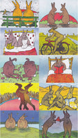 Postcard series - Rabbits