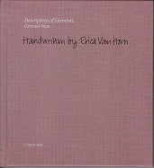 Descriptions Of Literature By Gertrude Stein Handwritten By Erica Van Horn